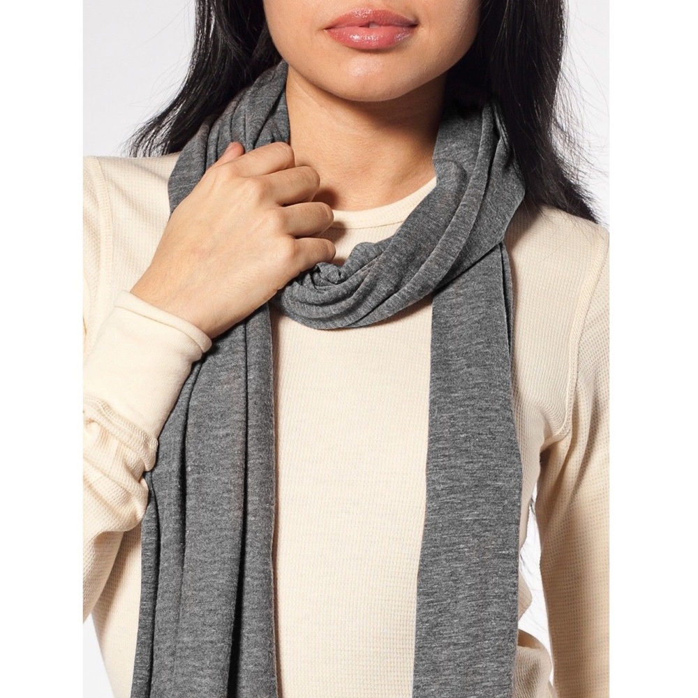 NEW American Apparel Tri-Blend Scarf Athletic Grey